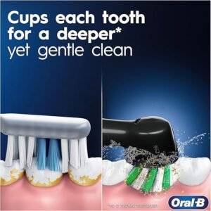 Oral-B Vitality Pro 2x Electric Toothbrushes For Adults, 2 Toothbrush Heads