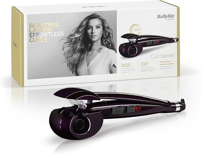 BaByliss Curl Secret Styler, automatic hair curler, Long-lasting effect