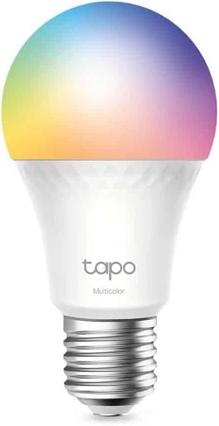 Tapo E27 MATTER Smart Bulb, Energy Monitoring, Advanced Music Sync 1055 lm, 8.6W Smart Light Bulb, Dimmable,