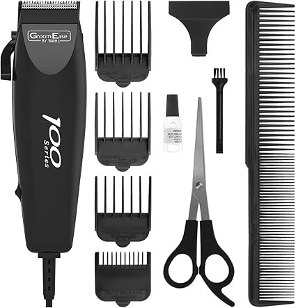 WAHL GroomEase 100 Series Clipper, Head Shaver, Hair Clippers for Men, Home Hair Cutting, Men’s Clipper Set