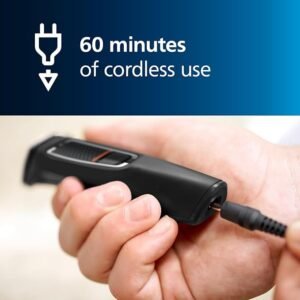 Philips 7-in-1 All-In-One Trimmer, Series 3000 Grooming Kit for Beard & Hair with 7 Attachments