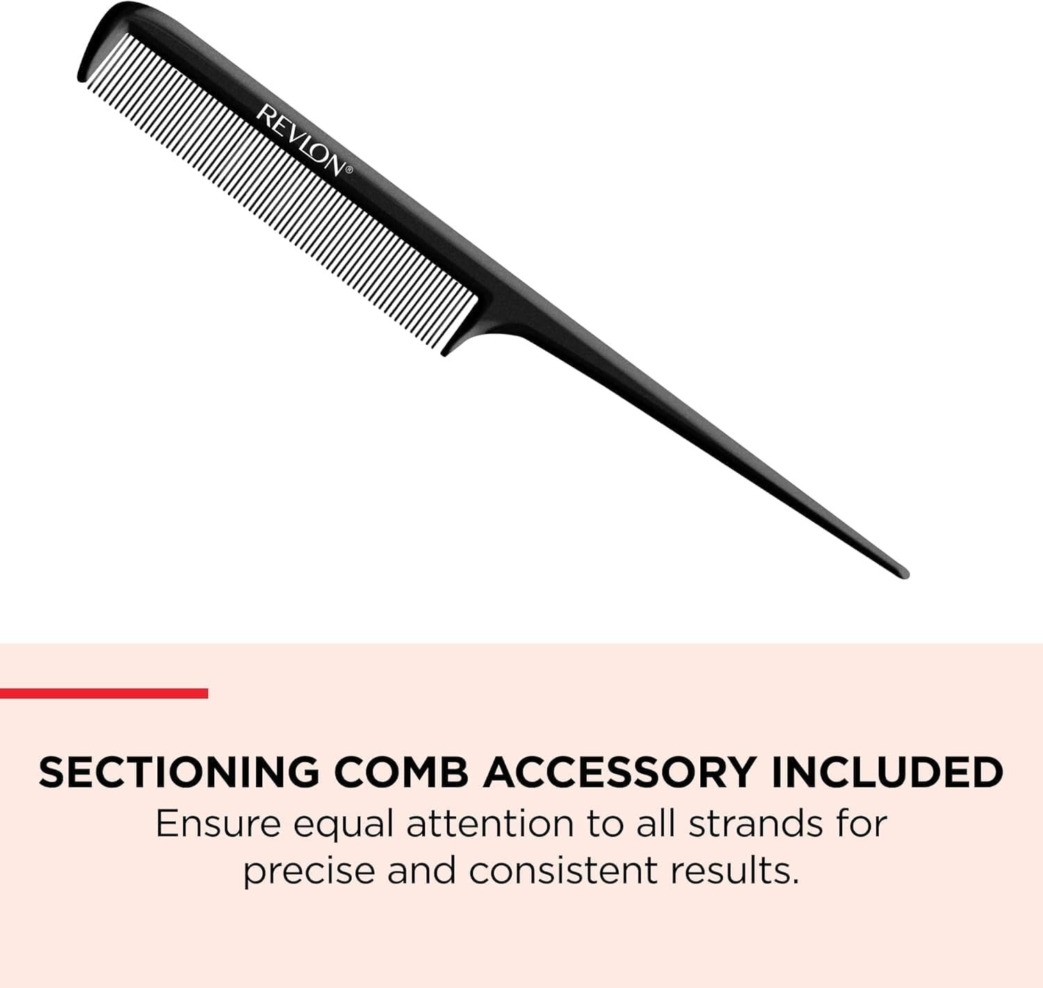 Revlon Salon One-Step Hair Dryer & Volumizer with Sectioning Comb