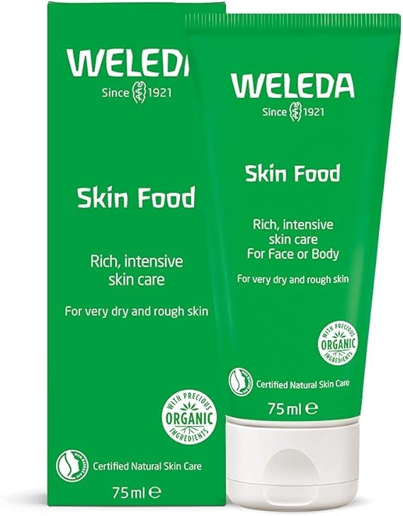 Weleda Skin Food, Dry Skin Moisturiser, Moisturising Cream & Primer, Face & Body,