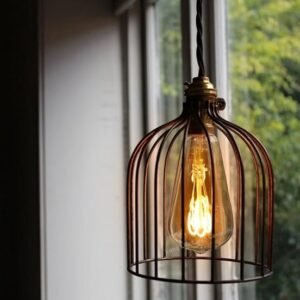 Long Life Lamp Company Edison Classics 2w Vintage LED Filament Bulb Teardrop Spiral ST58 Smoke Gold Glass E27 Edison Screw