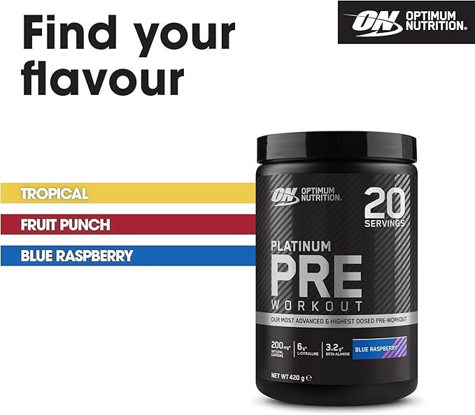 Optimum Nutrition ON Gold Standard Pre-Workout Advanced with l-Citrulline, Beta-Alanine and Caffeine,