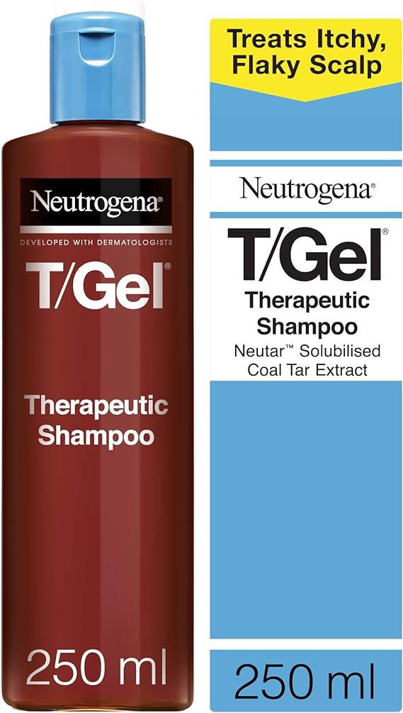 Neutrogena T/Gel Therapeutic Shampoo For Flaky, Itchy Scalp (1x 250ml),