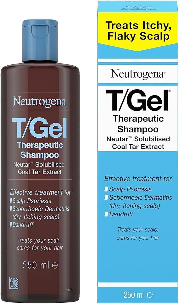 Neutrogena T/Gel Therapeutic Shampoo For Flaky, Itchy Scalp (1x 250ml),