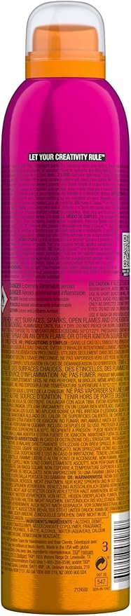 Bed Head by TIGI Keep It Casual Flexible Hold Hairspray 400ml