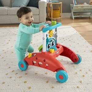 Fisher-Price 2-Sided Steady Speed Baby Walker Push Along