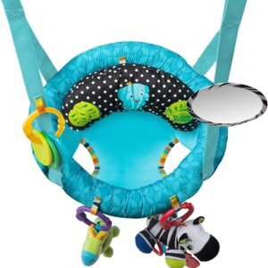 Bright Starts, Door Jumper - Bouncer 'n Spring Deluxe with Padded Seat, Door Clamp