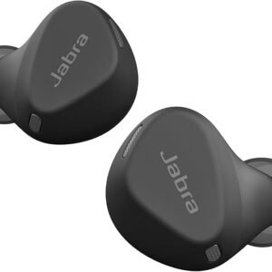 Jabra Elite 3 Active Earbuds with Secure Sports Fit and Active Noise Cancellation (ANC), Water-Resistant In-Ear Wireless Bluetooth Headphones, Spotify Tap Playback and Google Fast Pair - Black