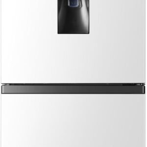 Hisense RB327N4WWE 55cm Freestanding 50/50 Fridge Freezer - 251 litre capacity - Total No Frost - Non-plumbed Water Dispenser - White - E Rated, H182.4 x W55 x D55.7 (cm) [Energy Class E]