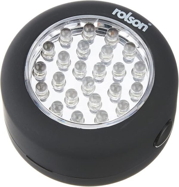 Rolson 90005 3 pc 24 LED Lamp with Hook and Magnet