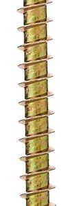 ForgeFix Multi-Purpose Single Thread Screws | 5.0 x 40mm | Zinc Yellow Passivated | Box 200