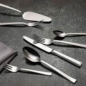 Villeroy & Boch – Victor Cutlery Set 68 Pieces for 12 People, Dishwasher Safe, Rustproof, Knife, Fork, Spoon, Luxury Cutlery Set, Dinner, 18/10 Stainless Steel