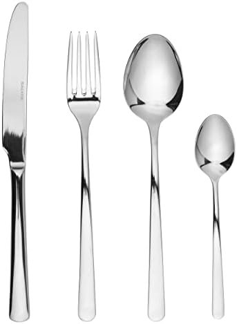 Salter Kendal Cutlery Set - 16 Piece, 18/10 Stainless Steel Dinnerware, 4 Place Settings