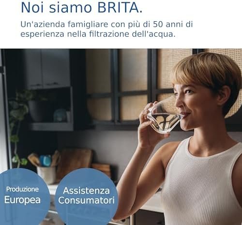 BRITA Marella Water Filter Jug White (2.4L) Starter Pack incl. 3x MAXTRA PRO All-in-1 cartridge - fridge-fitting jug with digital LTI and Flip-Lid - now in sustainable Smart Box packaging
